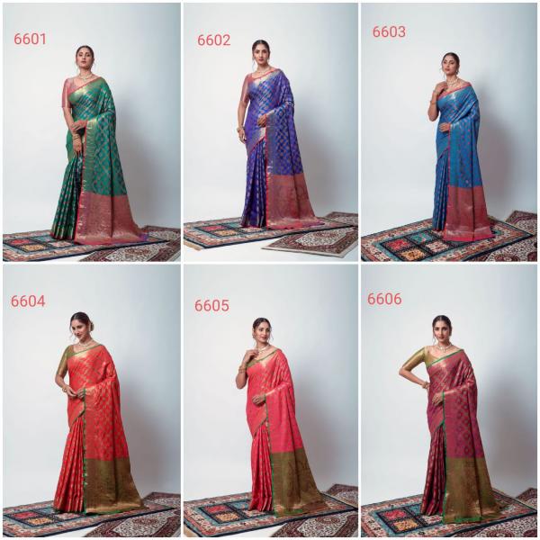 Rajpath Anika Festive Wear Weaving Silk Saree Collection